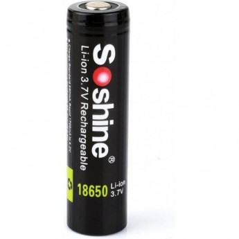 Аккумулятор Li-Ion SOSHINE 18650P 3,7 V - 3400mAh 3.4/Li18650 перезаряжаемый (с защитой) Аккумулятор Li-Ion SOSHINE 18650P 3,7 V - 3400mAh 3.4/Li18650 перезаряжаемый (с защитой)