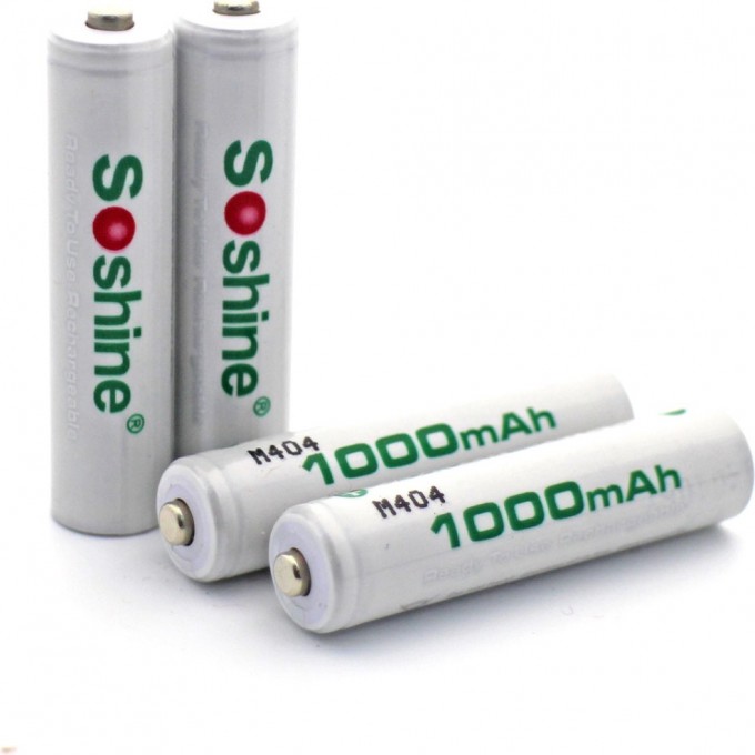 Аккумулятор SOSHINE RTU AAA NI-MH 1.2V 1000mAh 15086