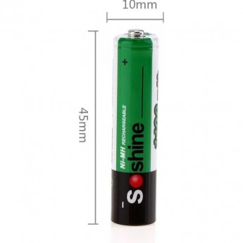 Аккумулятор SOSHINE RTU AAA NI-MH 1.2V 1100mAh