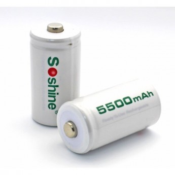 Аккумулятор SOSHINE RTU LR14 NI-MH 1.2V 5500mAh