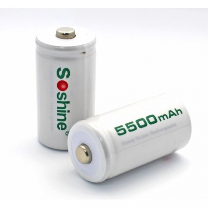 Аккумулятор SOSHINE RTU LR14 NI-MH 1.2V 5500mAh 15091